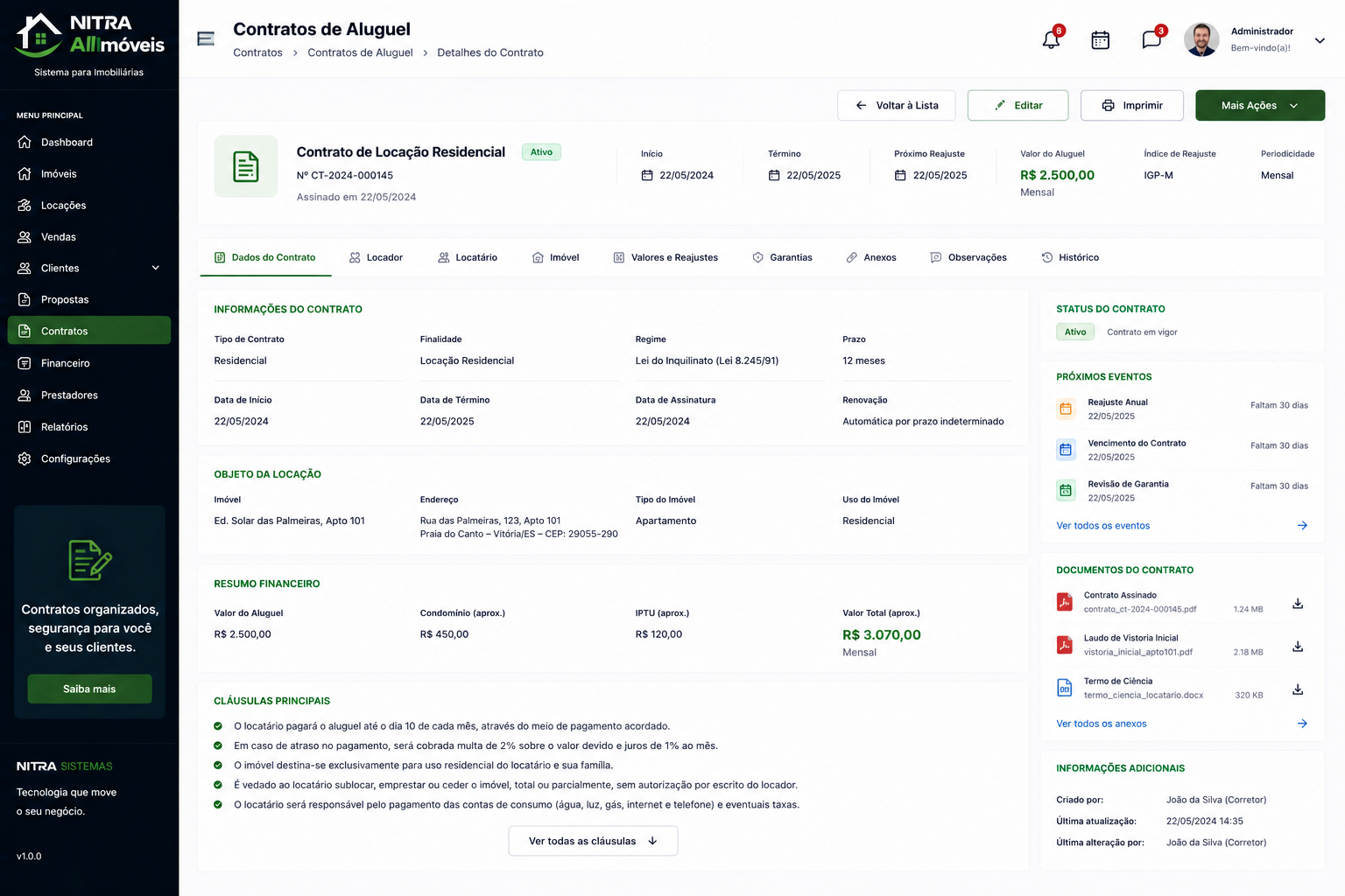 Sistema ALL Imóveis (Sistema de Imobiliária)